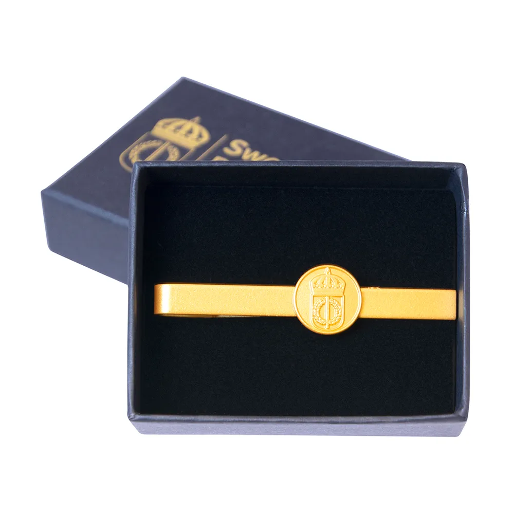 Slipsnål i lyxig ask