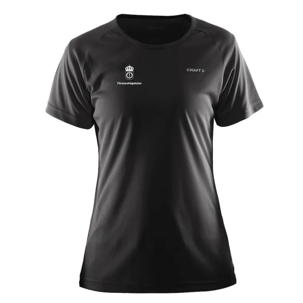 T-shirt Funktion Svart, Dam